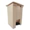 Rubbermaid Commercial 12 gal. Square Trash Can FG614400BEIG - alternate 4